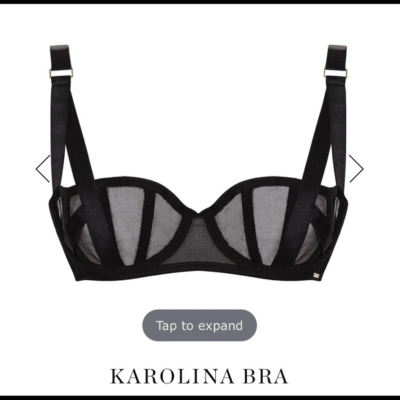 *NWT* BLUEBELLA Karolina Bra (Black) ⚫️ US:32C, PRISTINE CONDITION - Picture 6 of 11